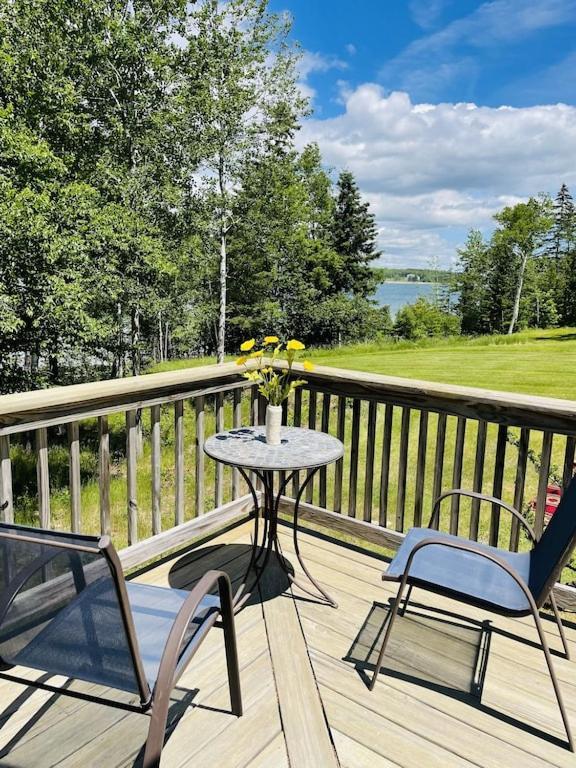 Chalet With A Private Beach In Acadia National Park Bar Harbor Exterior foto